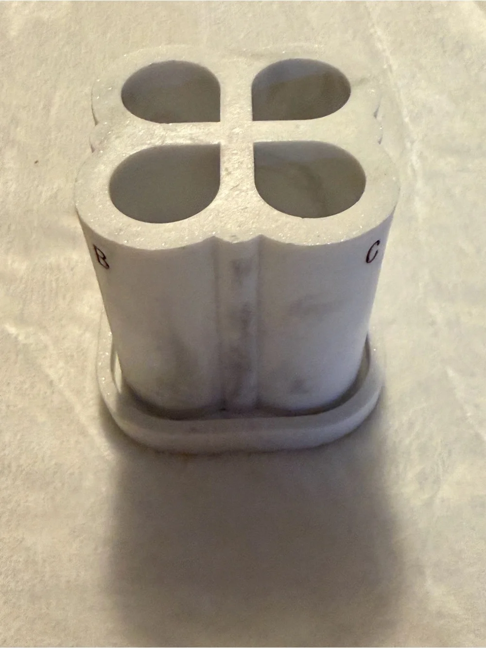N/A white marble